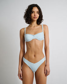 Pale Blue/White