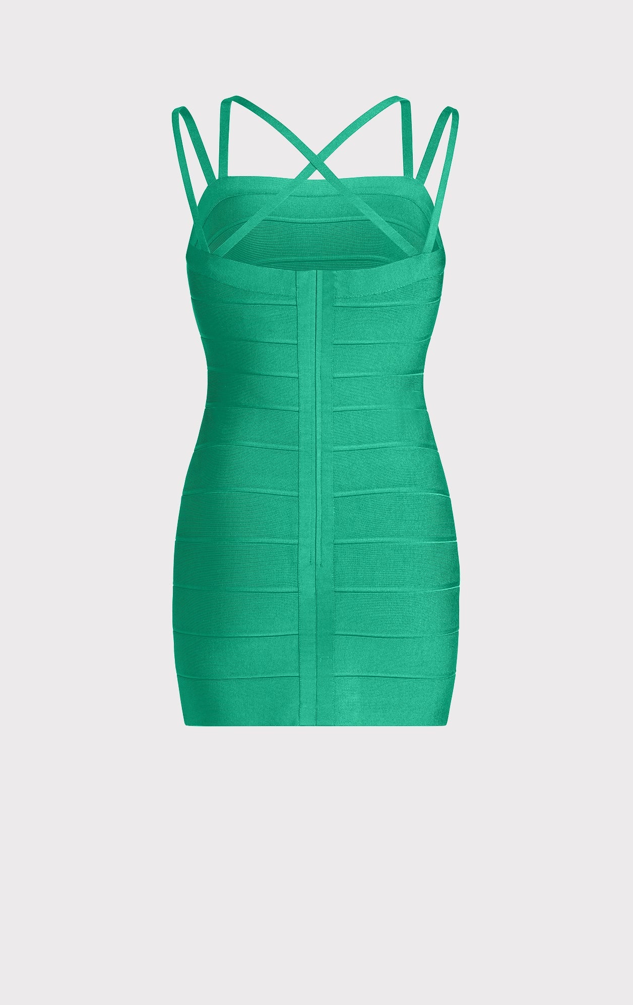 Strappy Mini Dress | Green Opal