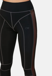 OW Collection OWEN Leggings Account 002 - Black Caviar