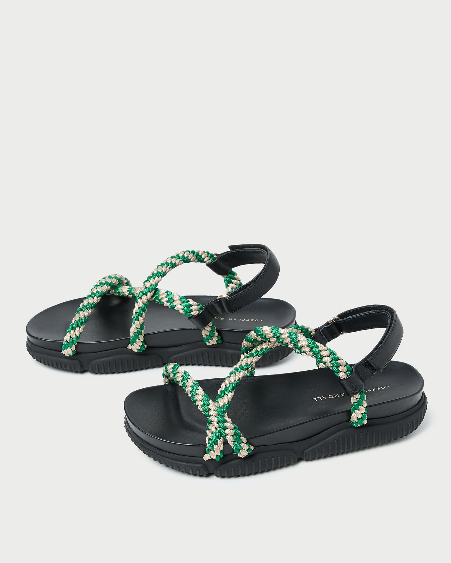 Color: Black/Green/Cream
