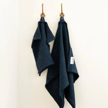 Bamboo Waffle Towels, Hand Towel | Ocean | Set of 2