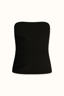 Omnia Strapless Top | Black