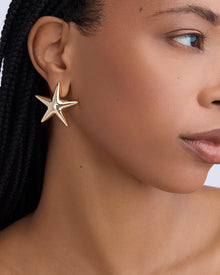 Puffy Star Earrings