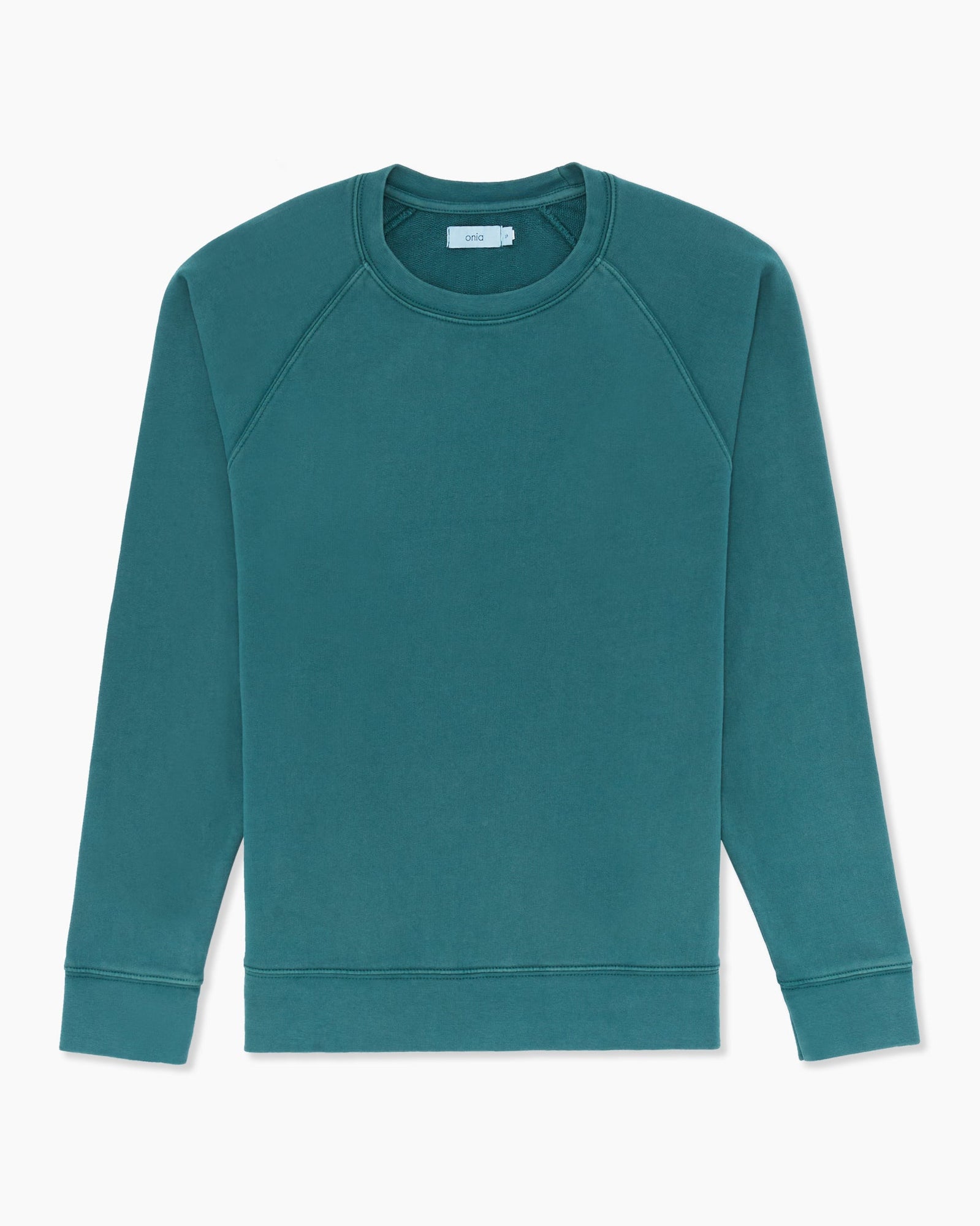 Womens | Garment Dye Oversized Crewneck | Hunter