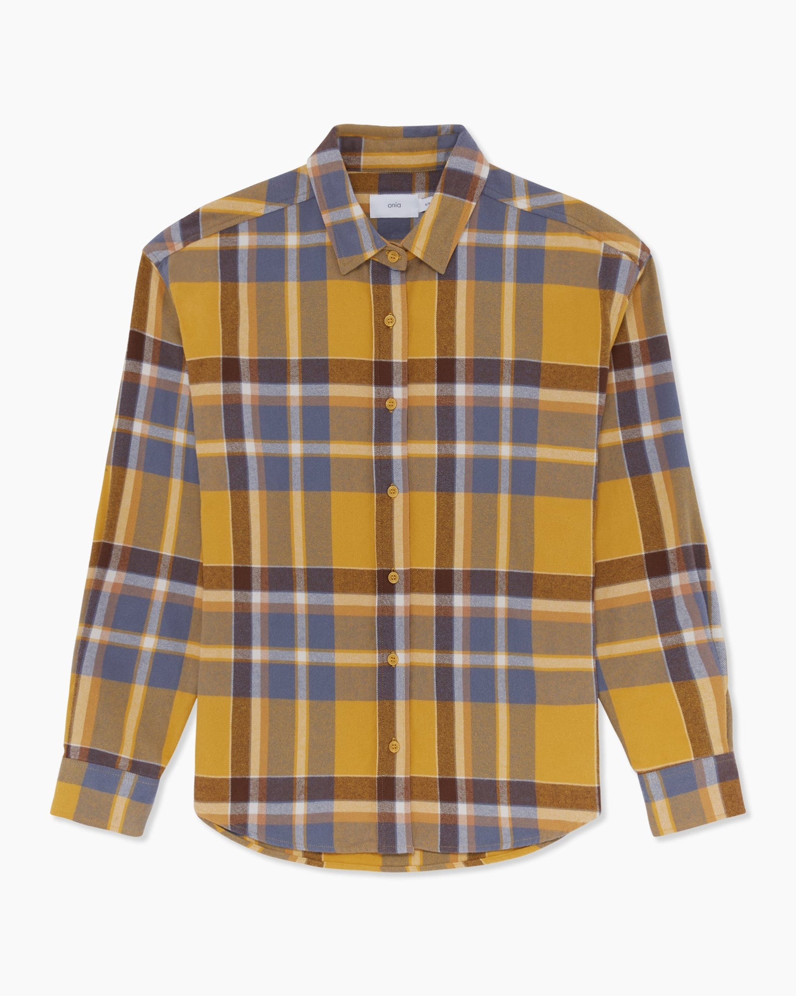 Womens | Flannel Oversized Shirt | Mineral-Multi-Modern-Galloway
