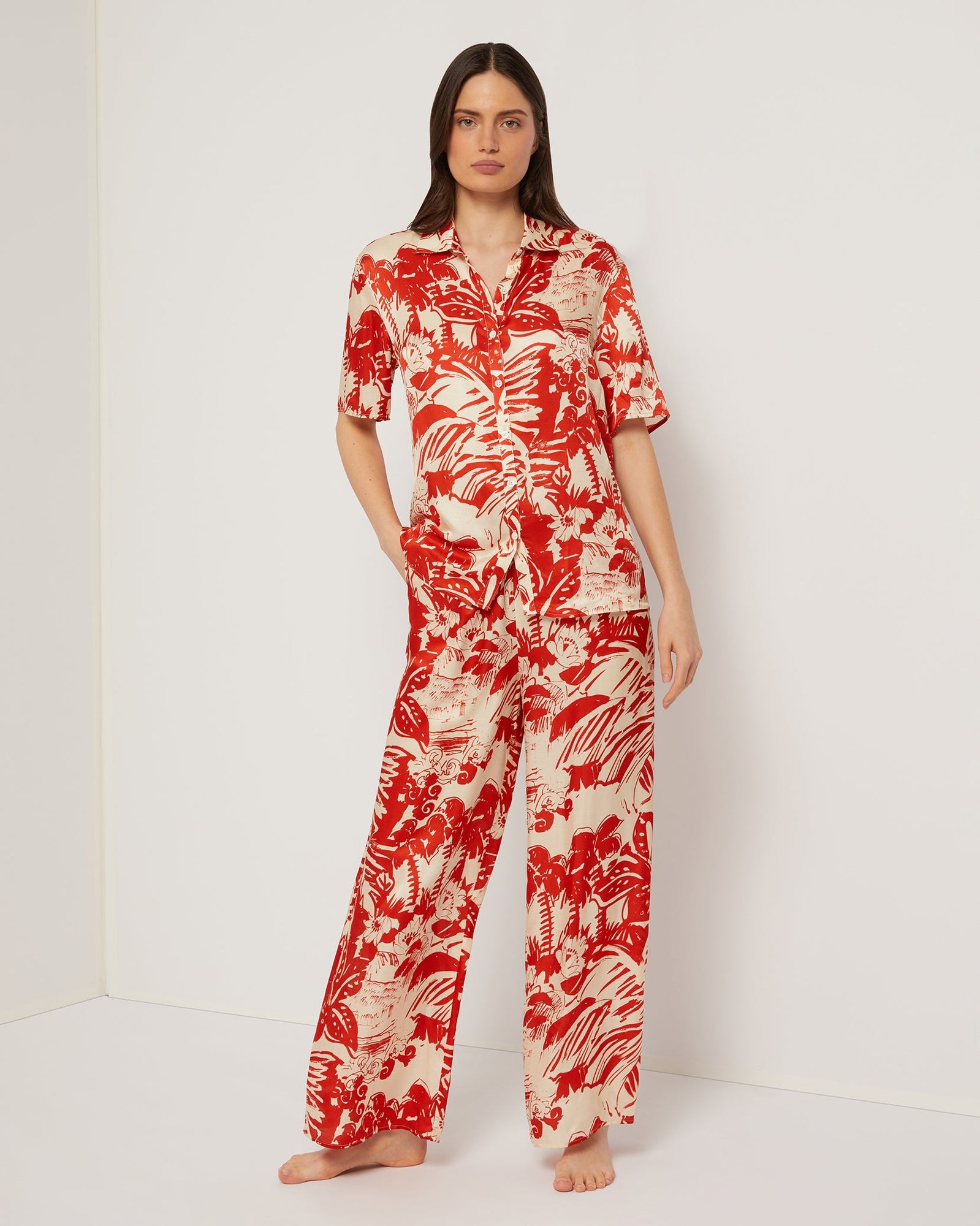 Poinciana/Cream