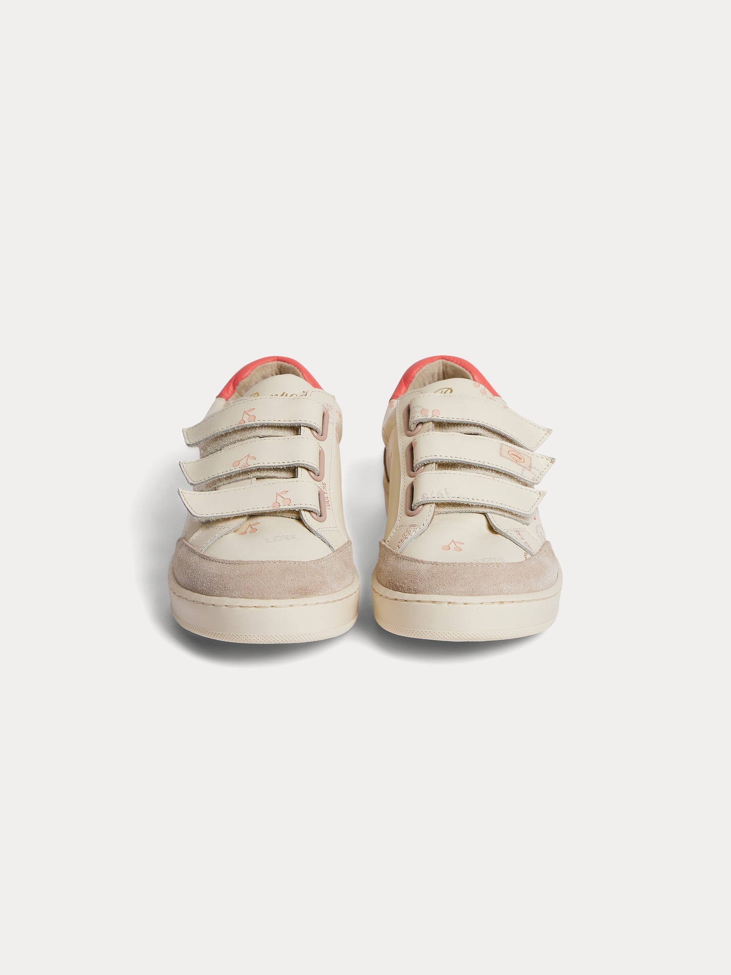 Girl | Fedy Cherry Print Sneakers | Terracotta