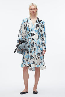 Joyful Tulip Shirt Dress | Ivory Multi