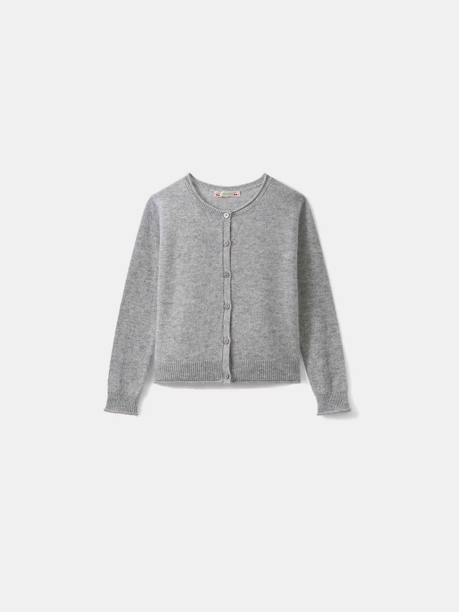 Girl | Heathered Gray Cardigan | Heathered Gray