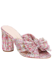 Penny Knot Mule | Pink Multi Floral