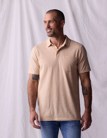 Men | Active Puremeso Everyday Polo | Iced Latte