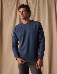 Men | Puremeso Everyday Crew | Indigo Blue