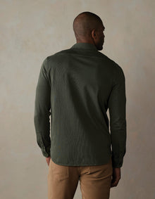 Men | Lennox Jersey Button Up | Alpine