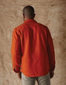Men | Brightside Flannel Lined Workwear Jacket | Flame