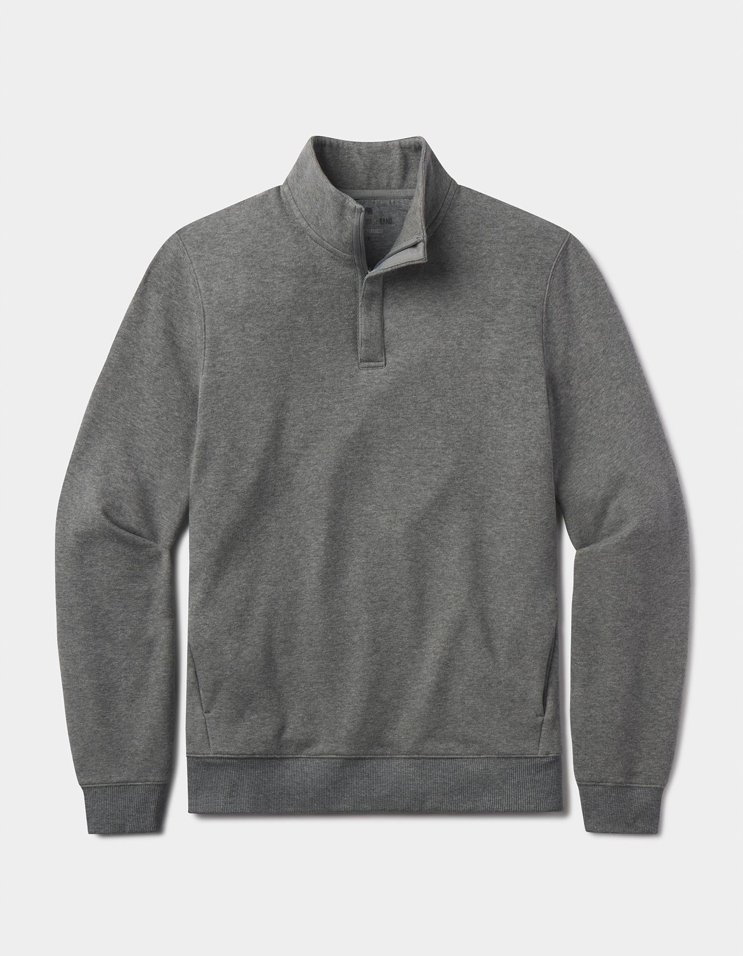 Men | Fleece Puremeso Quarter Zip | Athletic Grey