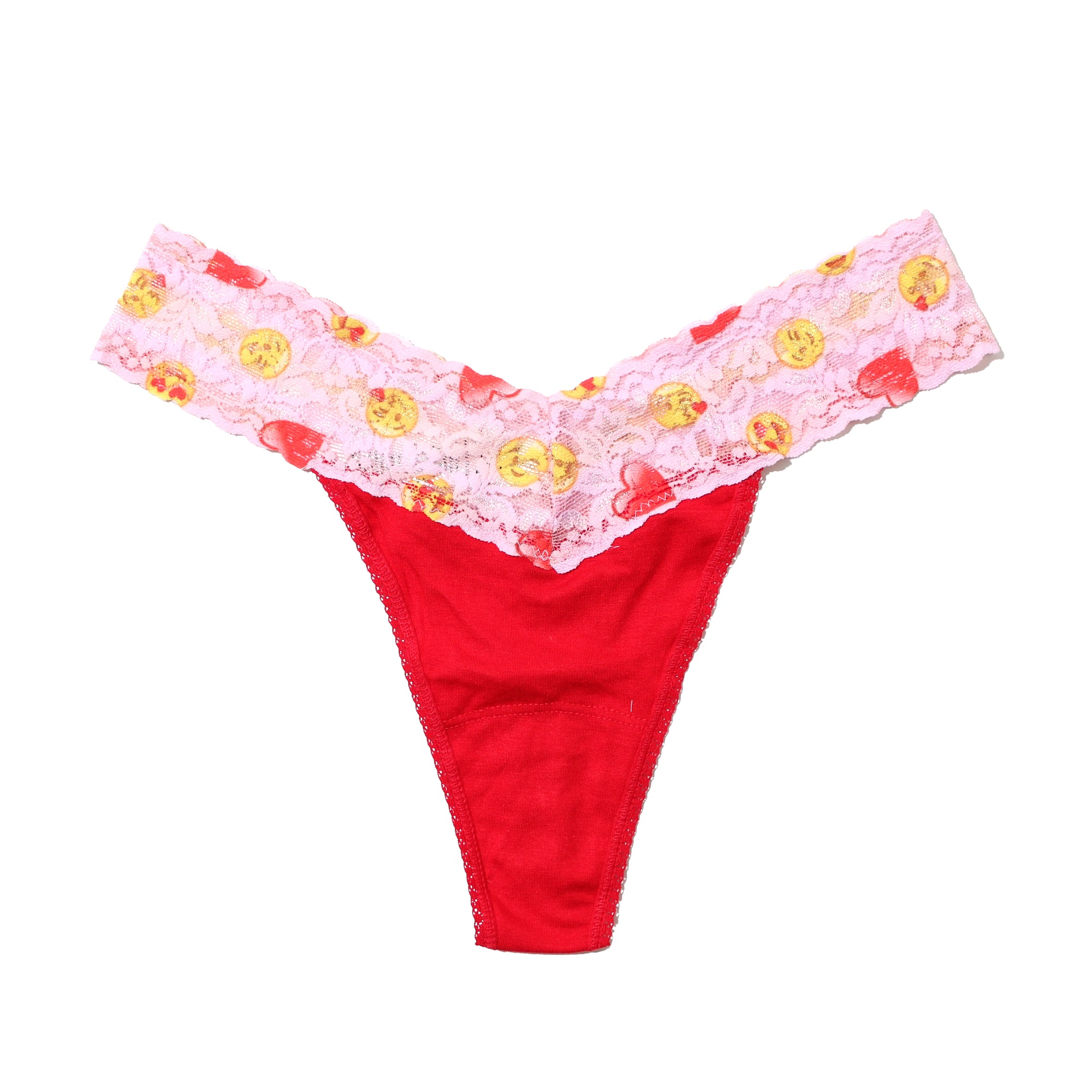 Modal Original Rise Thong | Red/Love Note