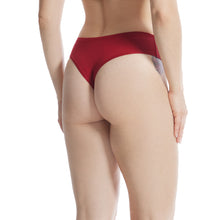 3 Pack Playstretch Natural Rise Thong | Chai/Cherry On Top/Cayenne