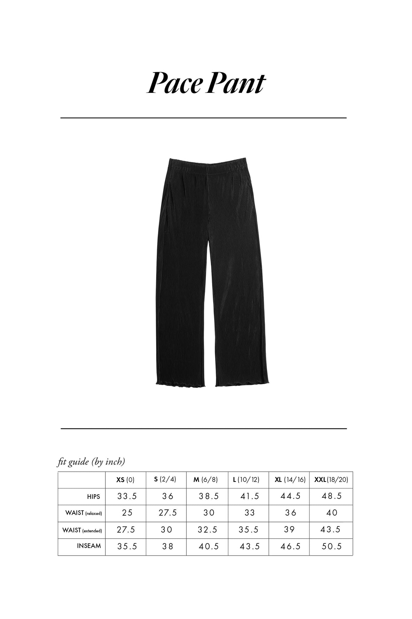 Pace Pant | Black