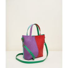 Paulette Woven Crossbody Purse | Tropical