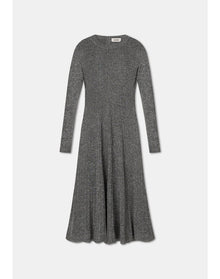 Pavlova | Sparkly Ribbed Midi Dress | Storm