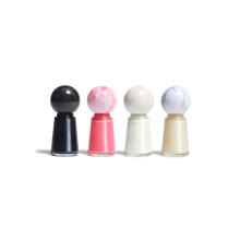 The Perfect Polish Set | White/Clear/Black/Pink