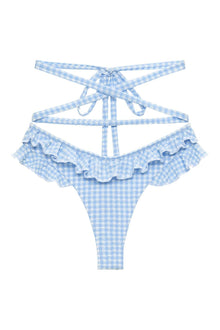 Ballet Lulu Bikini Bottom | Peri Micro Gingham