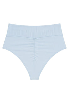 Added Coverage High Rise Bikini Bottom | Peri Rib