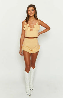 Petal Shorts | Yellow