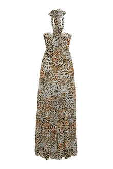 Piana Maxi Dress | Cheetah Natural