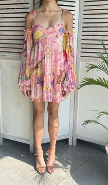Rococo Sand | Leiko Short Dress | Multicolor