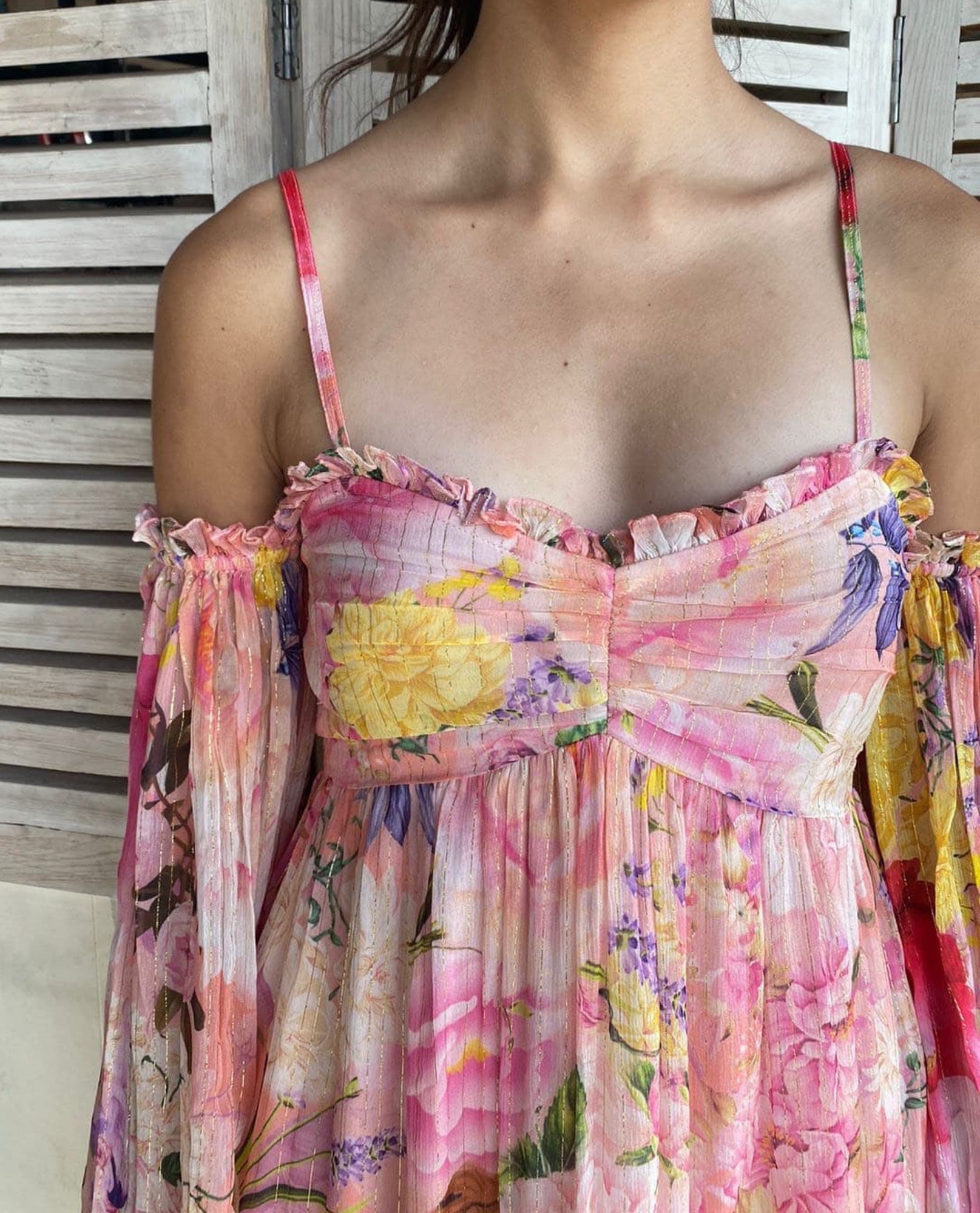 Rococo Sand | Leiko Short Dress | Multicolor