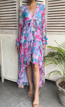 Rococo Sand | Lyan High Low Dress | Lilac