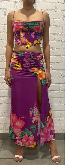 Rococo Sand | Megan Crop Top | Purple