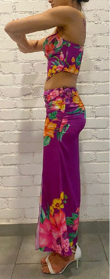 Rococo Sand | Megan Crop Top | Purple