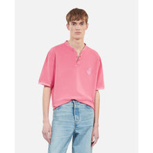 Piqué Cotton Polo T-Shirt | Men | Sweet Pink