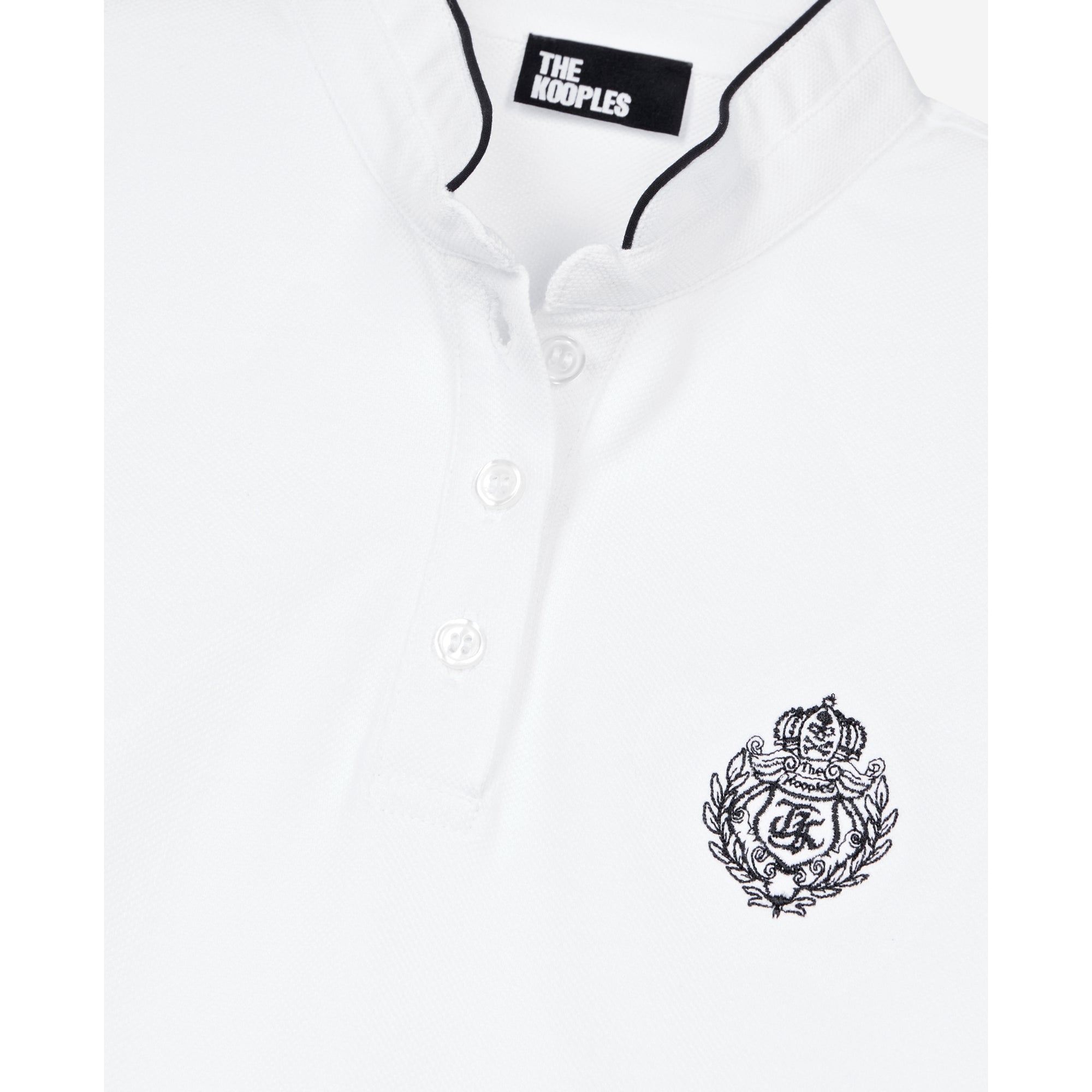 Piqué Cotton Polo T-Shirt | Women | White