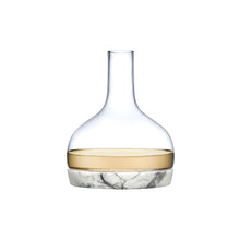 Chill Carafe With Marble Base | Clear Crystal/Marble
