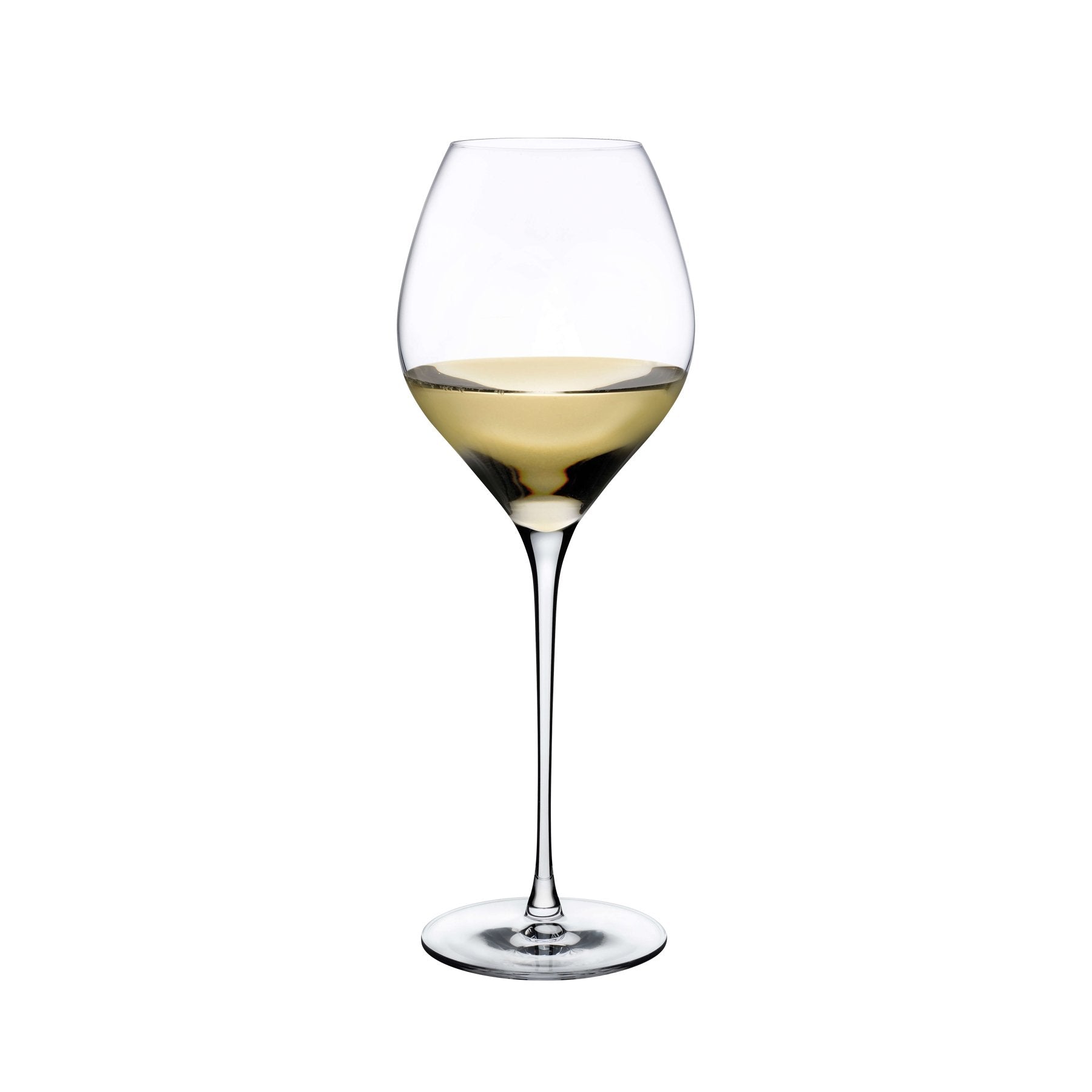 Fantasy White Wine Glasses - Tall | Clear Crystal | Set of 2