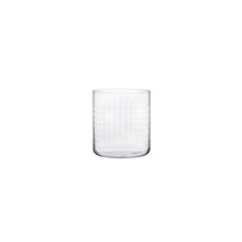 Finesse Grid Whisky Sof Glasses | Clear Crystal | Set of 4