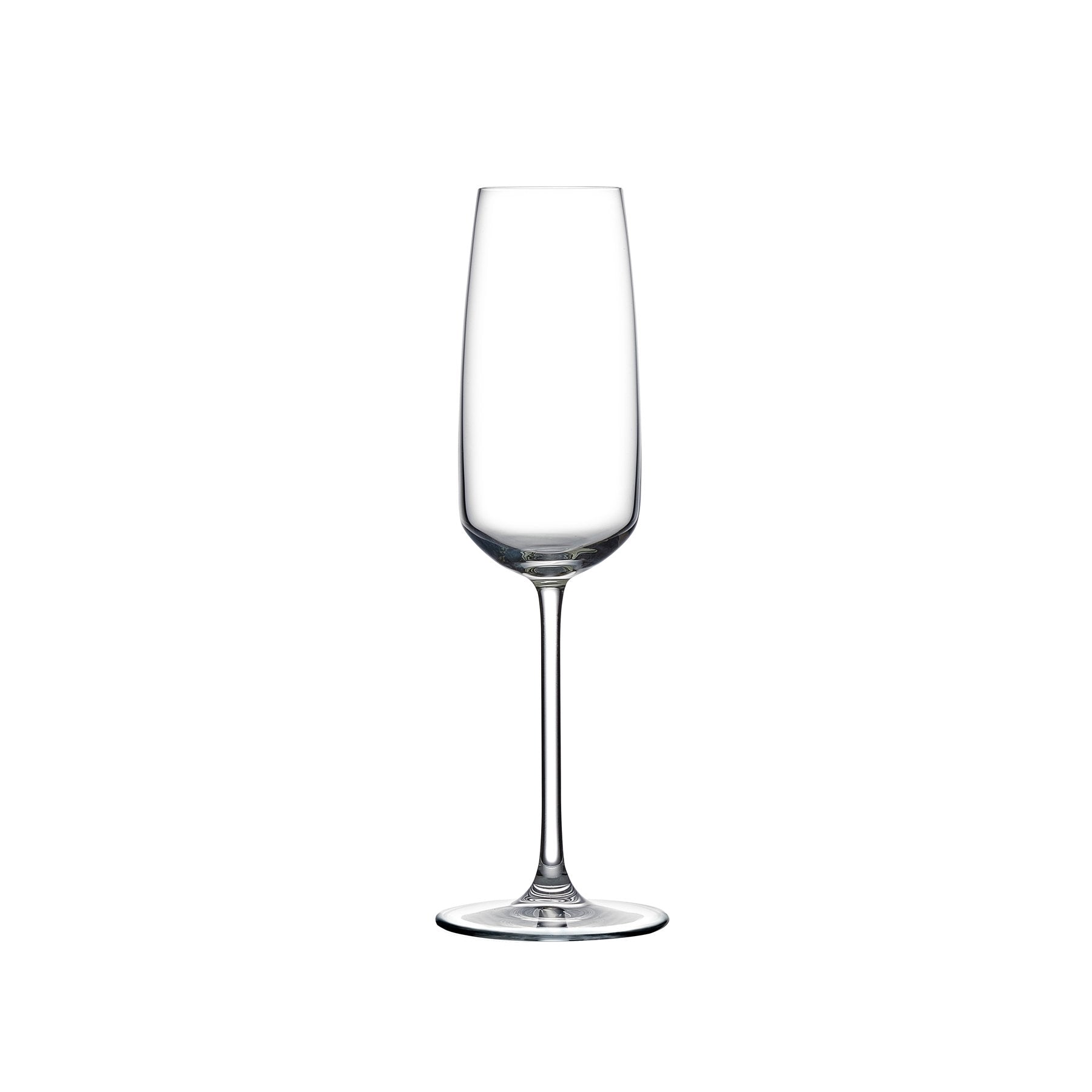 Mirage Champagne Glasses | Clear Crystal | Set of 2
