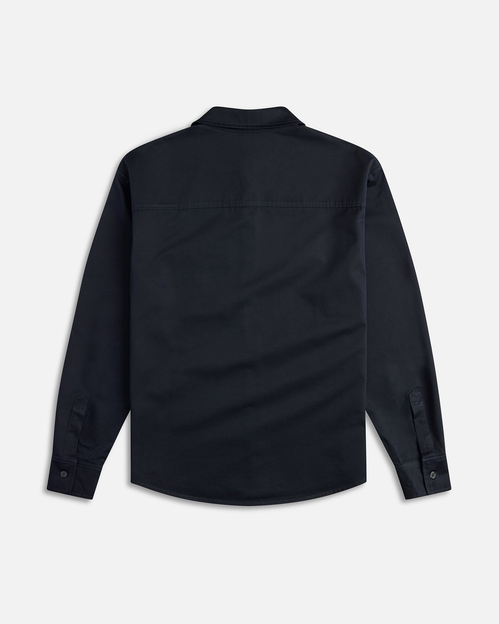 Pleated Pocket Shirt | Navy