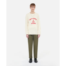 Pretty Creative Serigraphy Sweatshirt | Men | Ecru