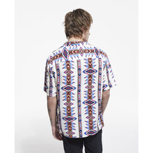 Printed Hawaiian Collar Shirt | Men | Ecru