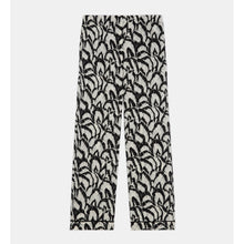 Printed Silk Pants | Women | Off White x Black