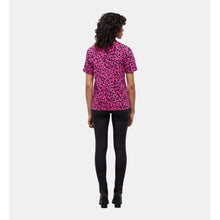 Printed T-Shirt | Women | Black x Pink