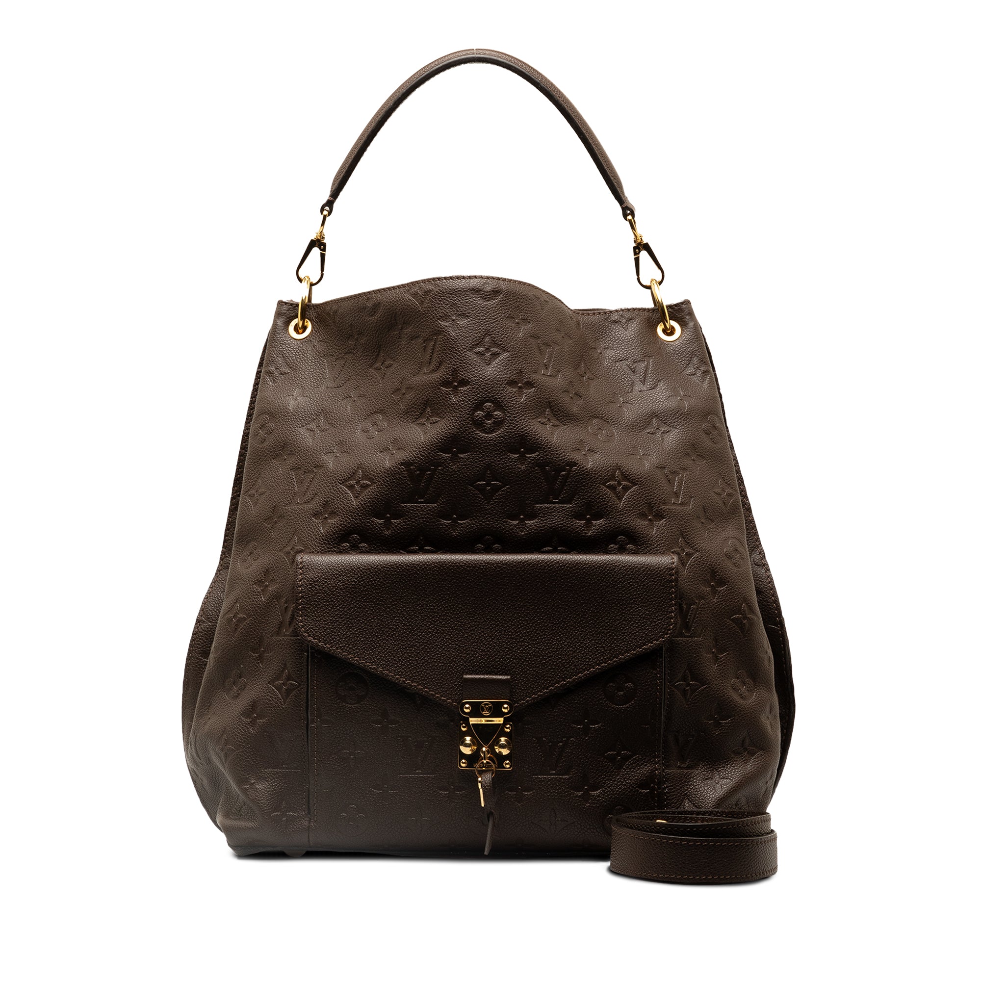 Louis Vuitton Pre-Owned Monogram Empreinte Metis Hobo | Women | Brown