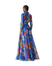 Trench Gown | Bluebell Multi