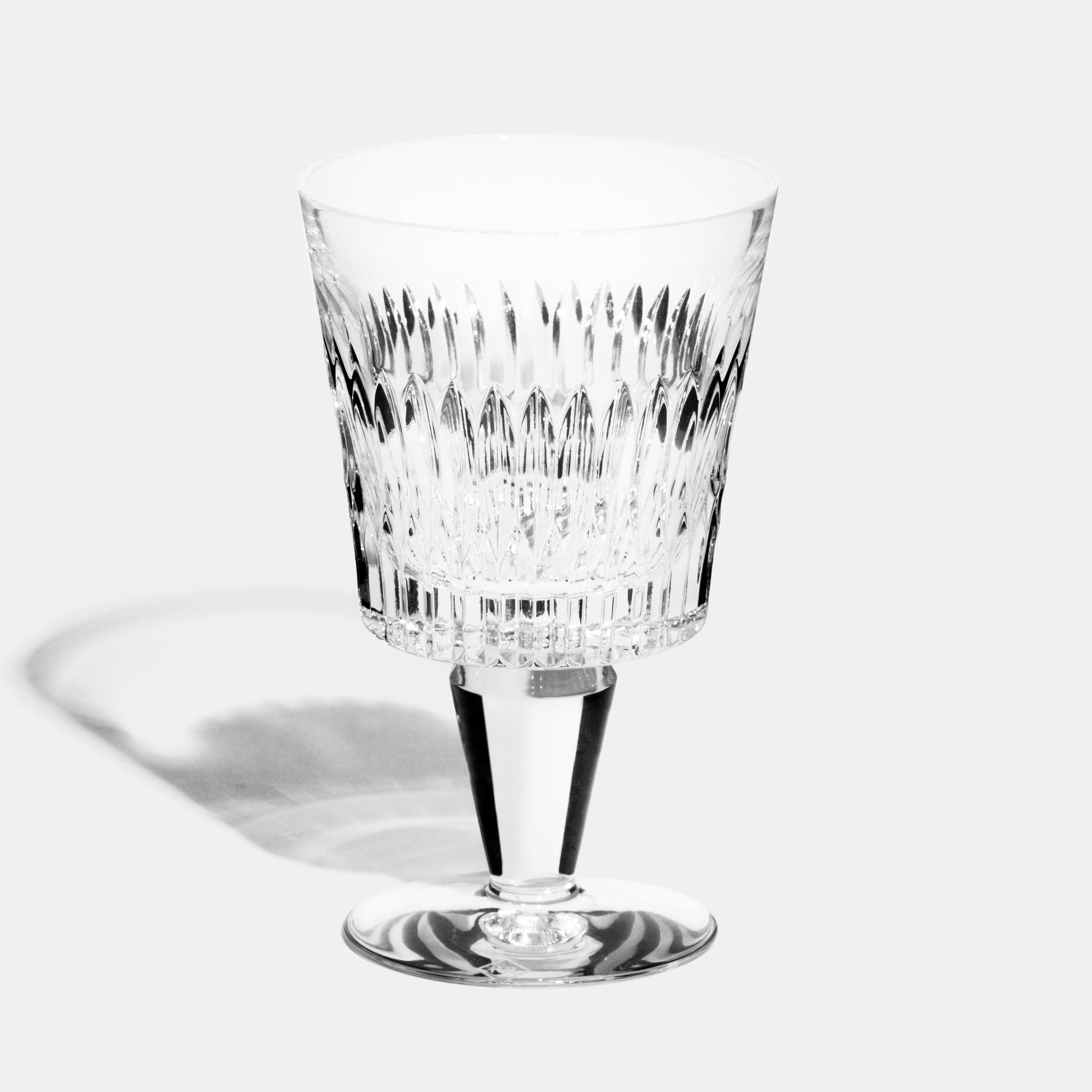 Goblet | Cut Crystal | Clear | Prism Collection