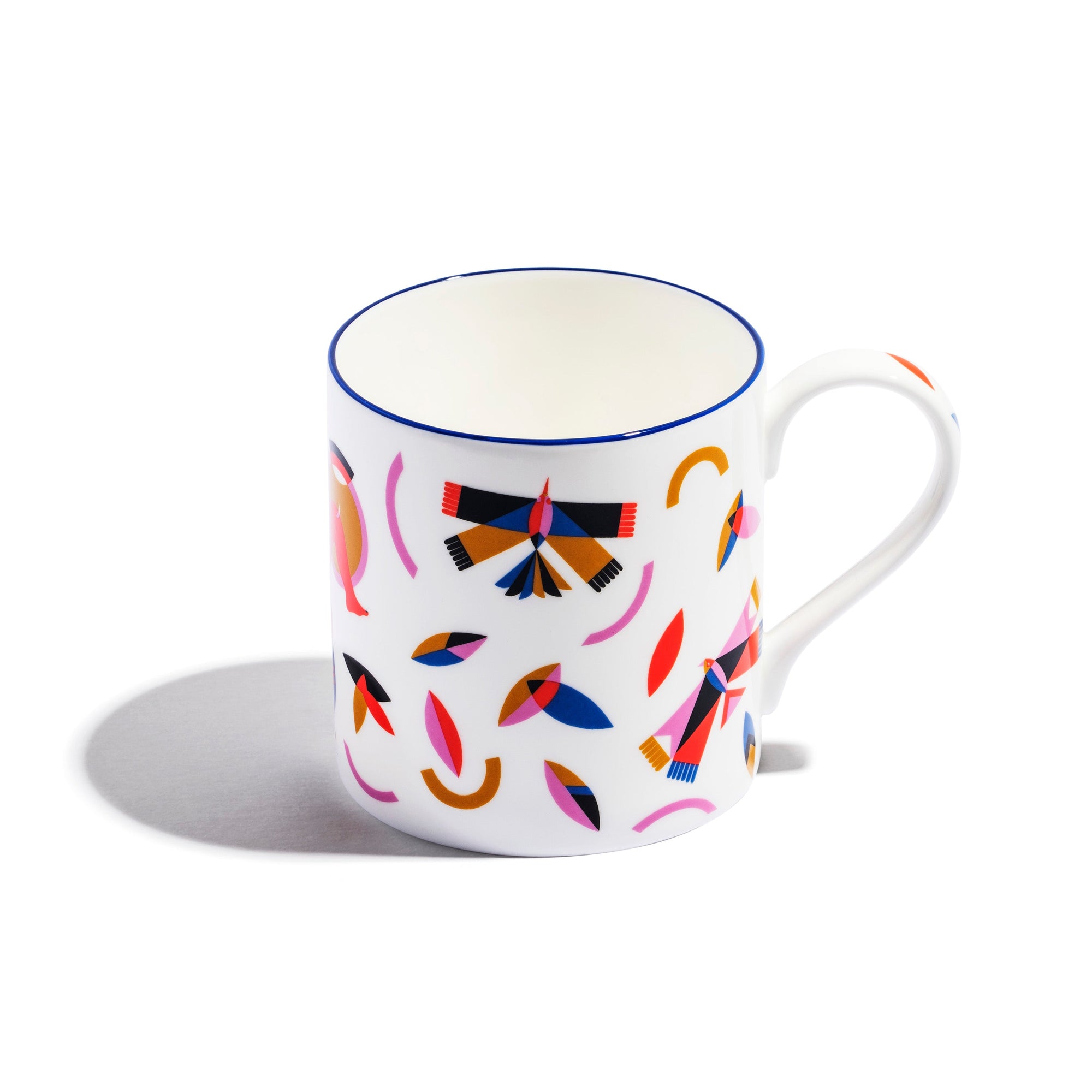 Large Mug (Set of 2) | Bone China | White | Icarus | Print Club London