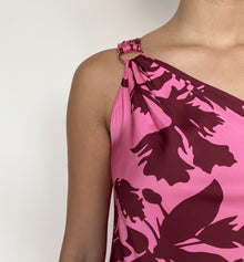 Hemant & Nandita | Tehr Short Dress | Magenta